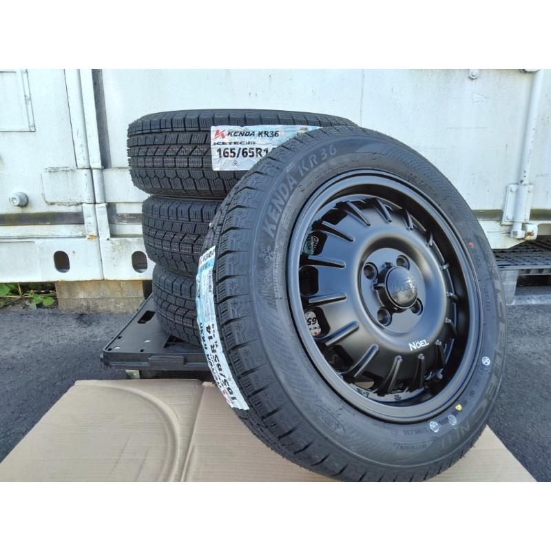 ICETEC 軽自動車 スタッドレス 新品 4本セット タイヤホイールセット 