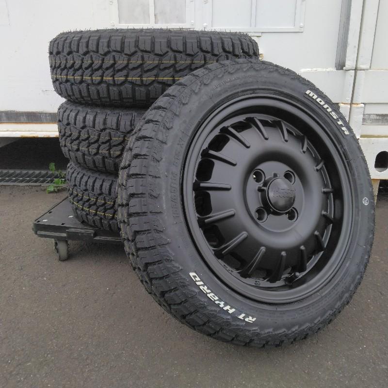 MONSTA TYRES 新品 N-BOX タント スペーシア サマータイヤ ホイール4本