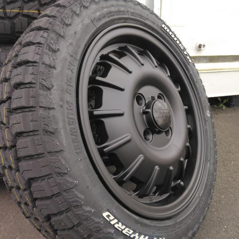 MONSTA TYRES 新品 N-BOX タント スペーシア サマータイヤ ホイール4本