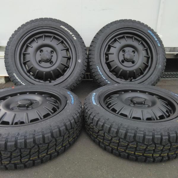 MONSTA TYRES 新品 軽自動車 N-BOX N-ONE N-WGN タイヤホイールセット
