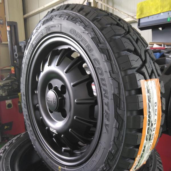 TOYOオープンカントリーR/Tタイヤホイールセット155/65R14 軽自動車 OPEN COUNTRY 軽 軽自動車 タイヤホイール 新品 4本セット TOYO