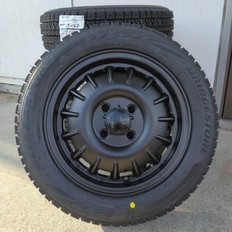 ブリザック VRX2 スタッドレス ブリヂストン 155/65R14 軽用 軽自動車