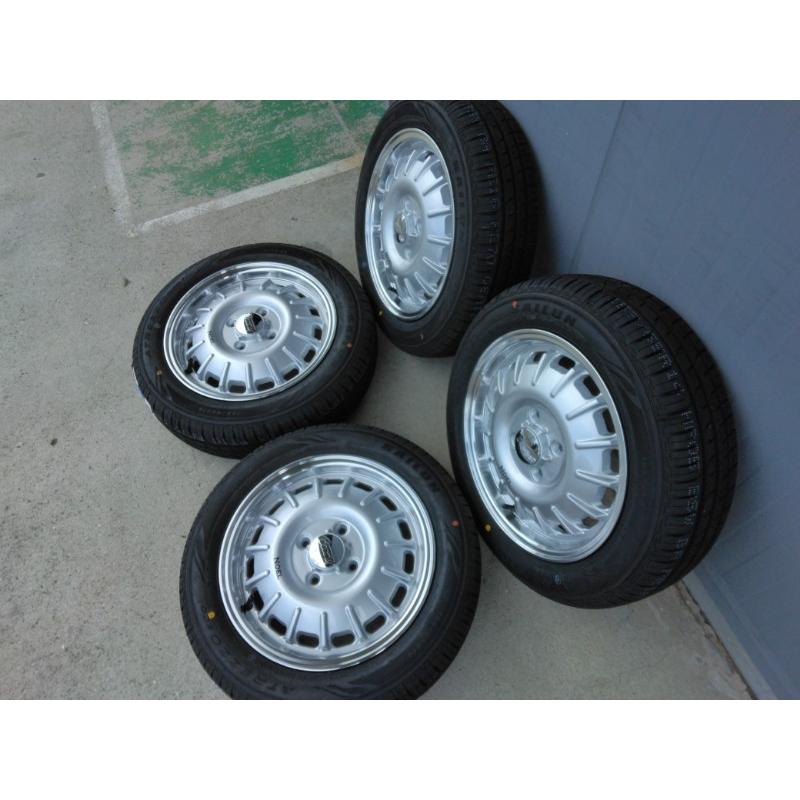 新品4本 NBOX タント ムーヴ スペーシア ルークス 155/65R14 SAILUN ECO 夏タイヤ ホイールセット 14インチ NOELの画像