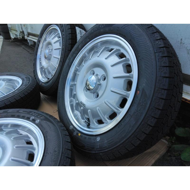 ICETEC 軽自動車 スタッドレスタイヤ ホイールセット 155/65R14 165 