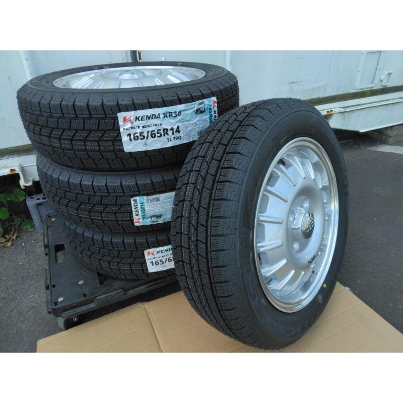 ICETEC 軽自動車 スタッドレス 新品 4本セット タイヤホイールセット