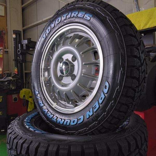 OPEN COUNTRY 新品 4本 プロボックス サクシード タイヤホイールセット