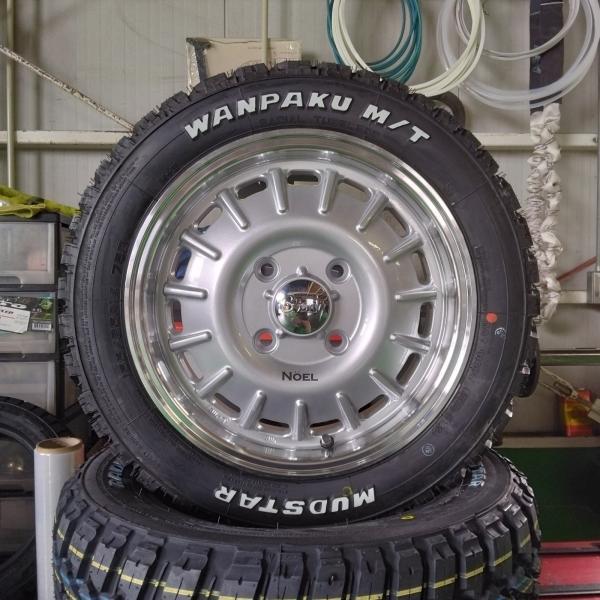 MUDSTAR 【新品4本セット】 軽自動車 軽トラ 軽バン ハイゼット