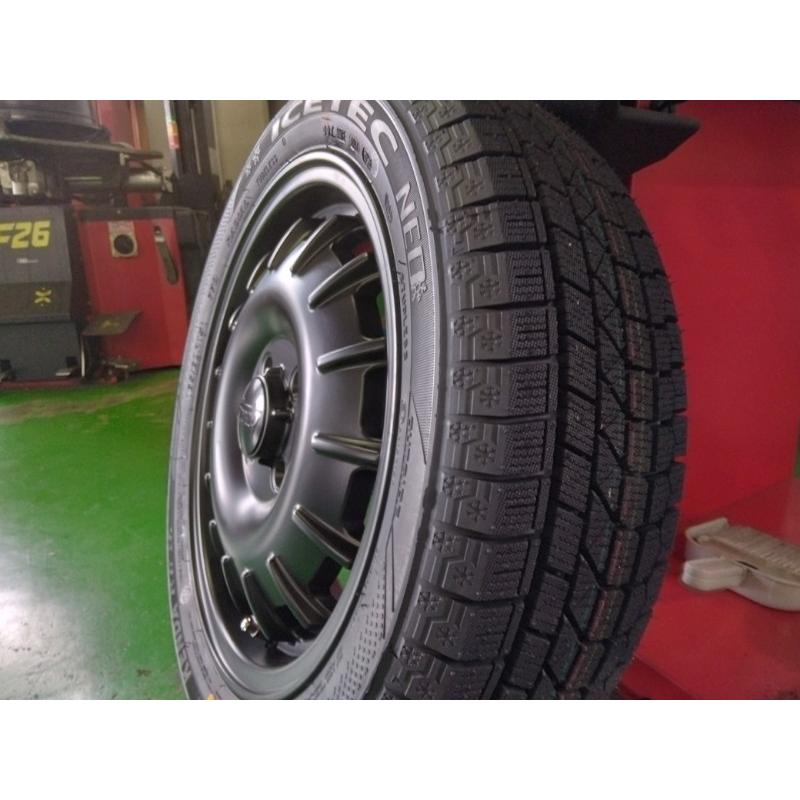 ICETEC 新品 スタッドレス ハスラー デリカミニ タイヤホイールセット