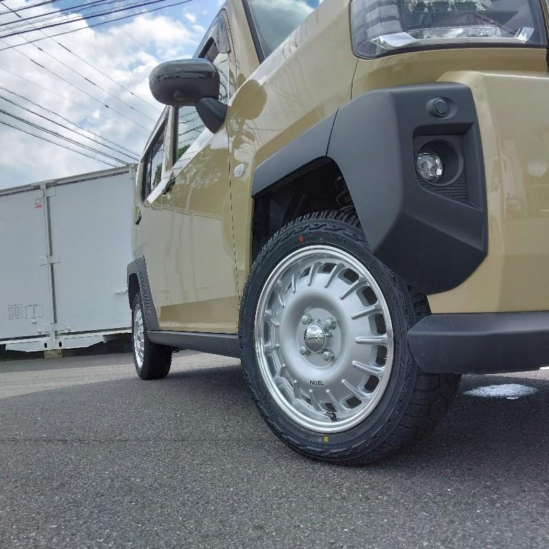 送料込み☆ヨコハマ　165/65R15　ゴツゴツタイヤ☆ハスラー　デリカミニ GEOLANDAR ハスラー タフト デリカミニ タイヤホイール 4本セット