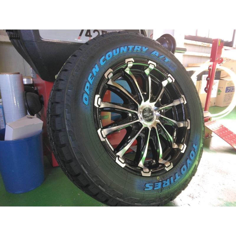 OPEN COUNTRY 新品 4本 ハイエース 200系 車検対応 タイヤホイール