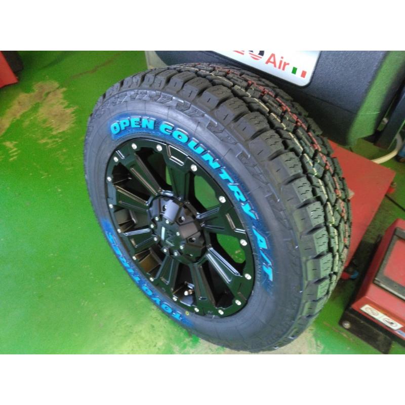 OPEN COUNTRY 新品 4本 ハイエース 200系 車検対応 タイヤホイール