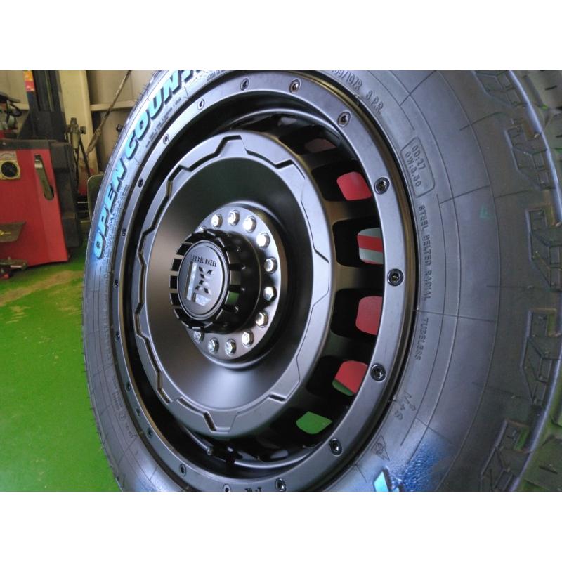 OPEN COUNTRY 新品 4本 ハイエース 200系 車検対応 タイヤ