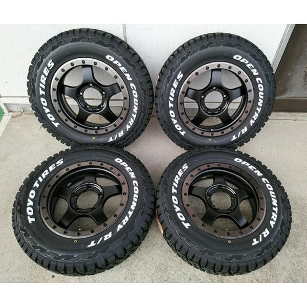 ジムニー用★RT★185/85R16★新品タイヤ新品ホイール★ブロンズ 先行予約：2025年10月発送】FARM J-REVOLUTION マットブロンズ