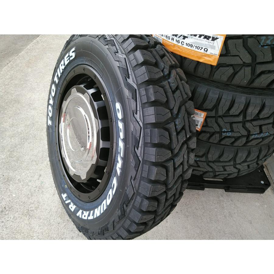 OPEN COUNTRY 新品 ハイエース 200系 タイヤホイールセット 215/65R16 