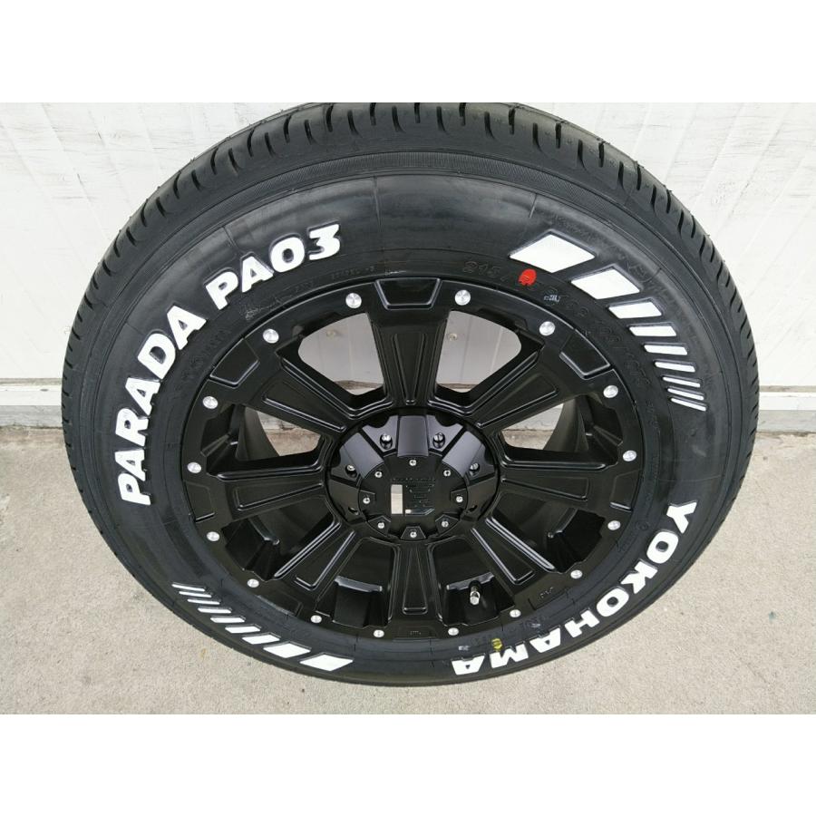 PARADA 車検対応 200系ハイエース レジアスエース 16インチ タイヤ