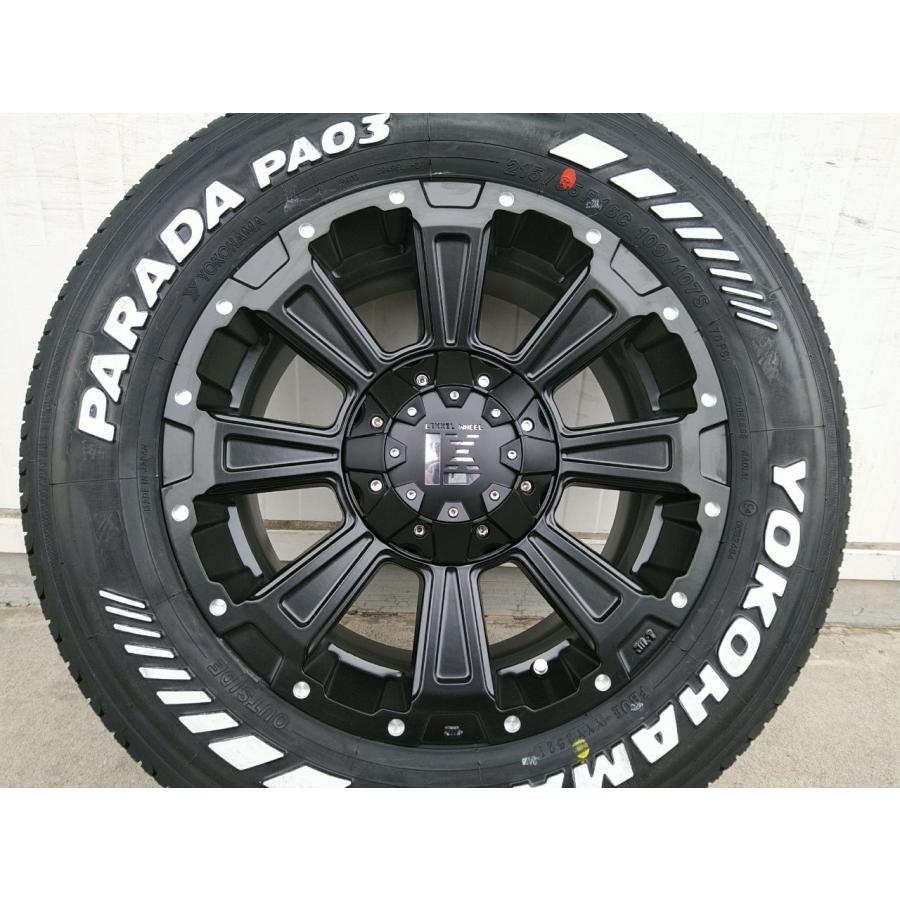 PARADA 車検対応 200系ハイエース レジアスエース 16インチ タイヤ