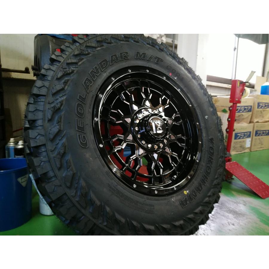 GEOLANDAR 新品 ラングラー JK JL タイヤホイール 4本セット ヨコハマ 