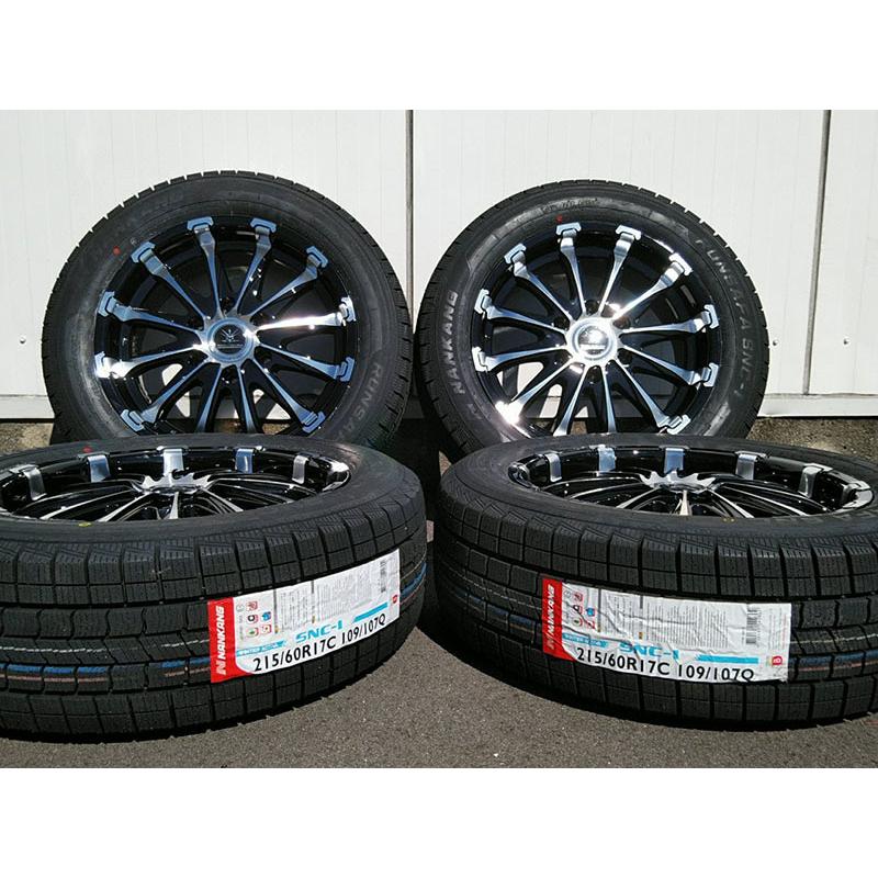 ICE ACTIVA 新品 スタッドレス 215/60R17 NANKANG SNC-1 車検対応 冬