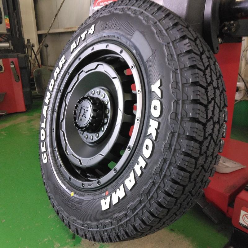 GEOLANDAR 新品 4本セット ジムニー タイヤホイール ヨコハマ
