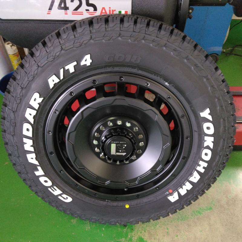 GEOLANDAR 新品 4本セット ジムニー タイヤホイール ヨコハマ