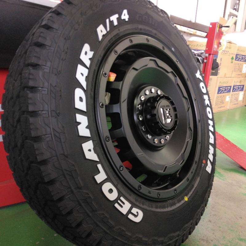 GEOLANDAR 新品 4本セット ジムニー タイヤホイール ヨコハマ
