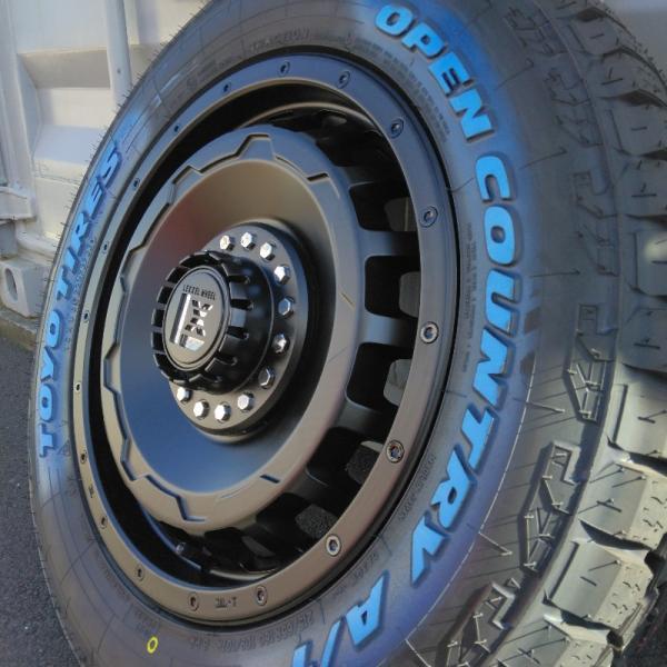 新品 NV350 キャラバン タイヤホイール 車検対応 トーヨー オープン  