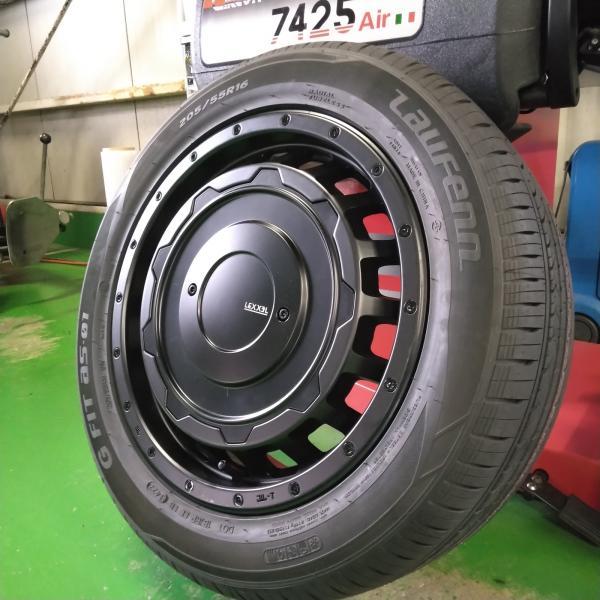 新品4本セット RAIZE ライズ ROCKY ロッキー タイヤホイールセット 195/65R16 当社特選タイヤ LEXXEL