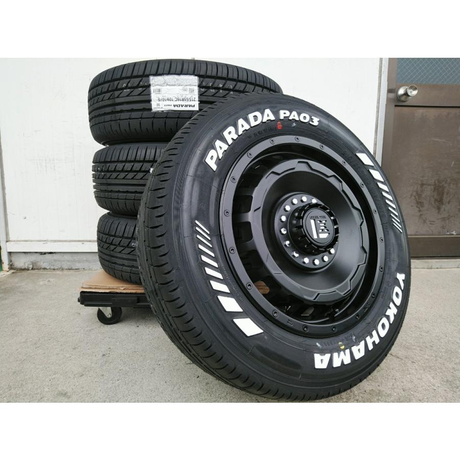 ハイエース 新品/4本セット 200系 夏タイヤ ホイールセット ヨコハマ