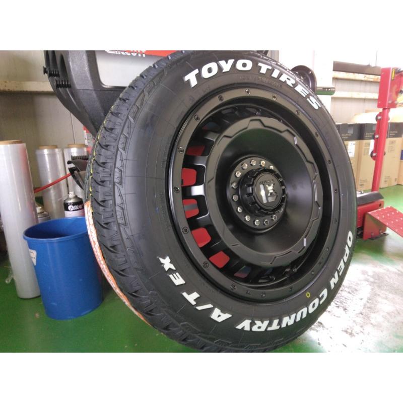 OPEN COUNTRY 新品 デリカD5 アウトランダー タイヤホイールセット