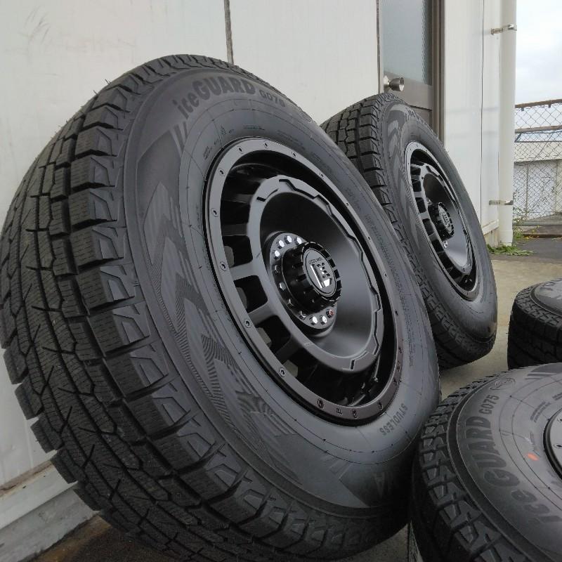 iceGUARD 150プラド FJクルーザー 国産 スタッドレス タイヤ ホイール