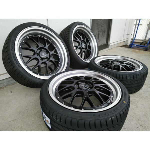 クラウン200系アルミタイヤホイールセット225/40/19、245/35/19 新品 4本 クラウン アスリート 200系 210系 タイヤホイールセット 特選