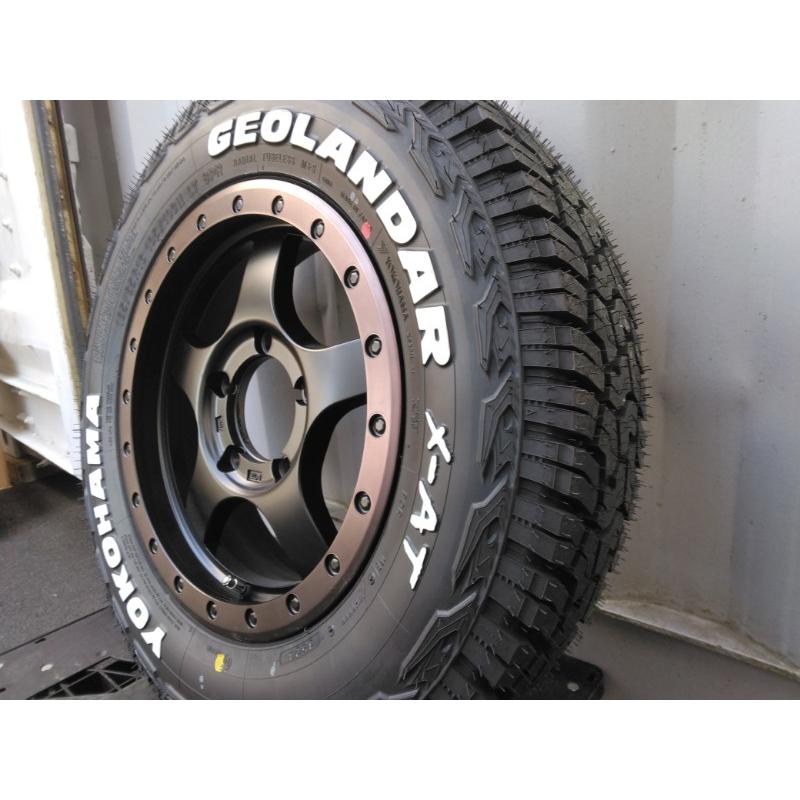 GEOLANDAR ジムニー 新品 タイヤホイールセット YOKOHAMA X-AT 185