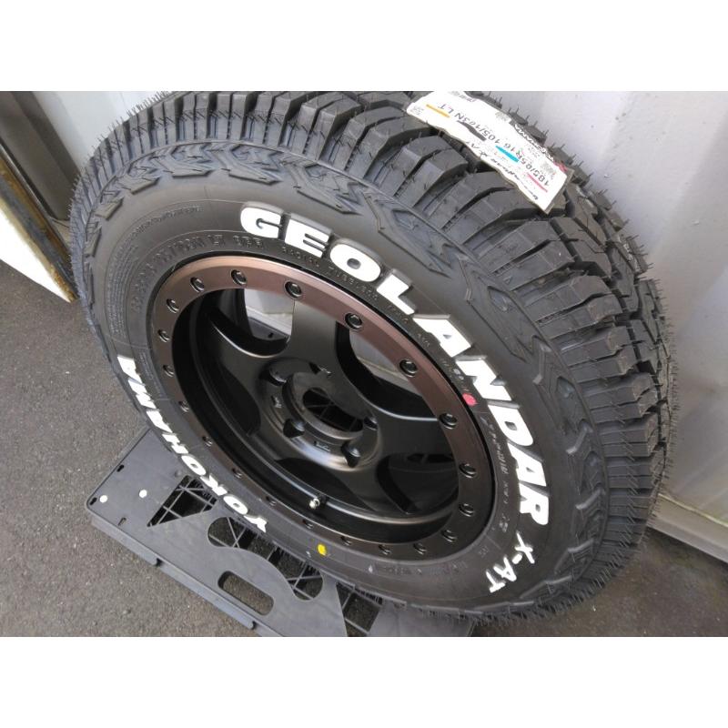 GEOLANDAR ジムニー 新品 タイヤ YOKOHAMA X-AT 185/85R16 ホワイト
