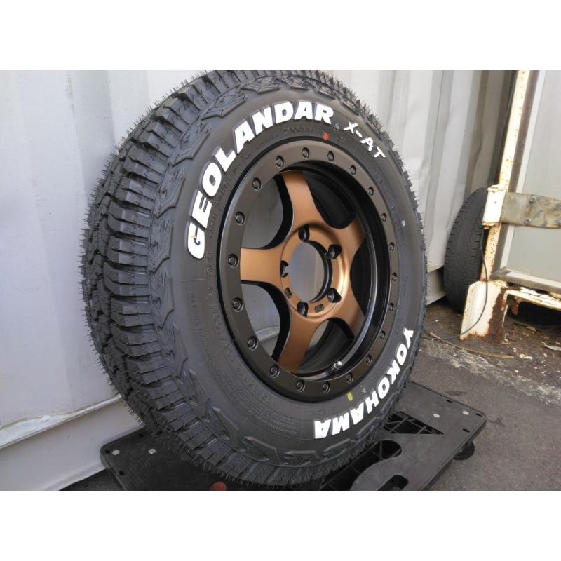 GEOLANDAR 新品/5本セット ジムニー JB64 JB23 タイヤホイール