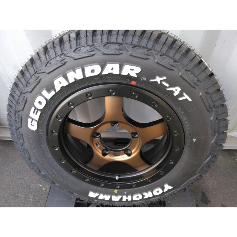 GEOLANDAR 新品/5本セット ジムニー JB64 JB23 タイヤホイール
