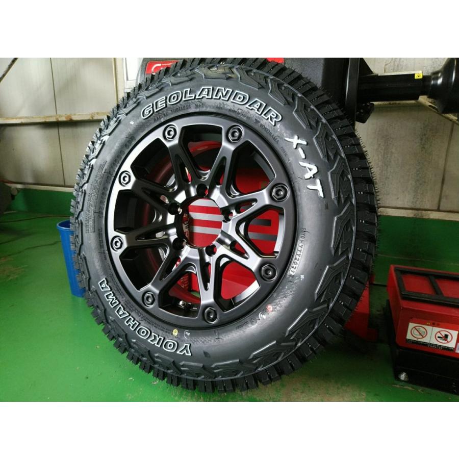 GEOLANDAR 新品 4本 ジムニー タイヤホイールセット ヨコハマ