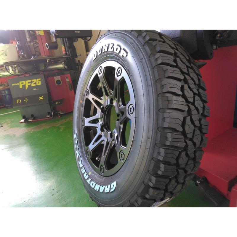 ジムニー 【新品/5本セット】 スタッドレス タイヤホイールセット 215