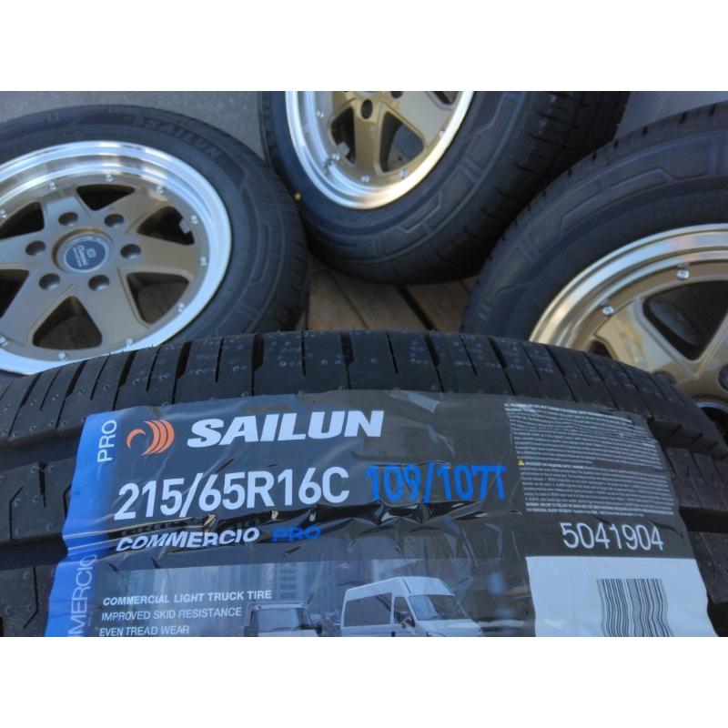 サイルン（SAILUN） 車検対応 200系 ハイエース タイヤホイールセット