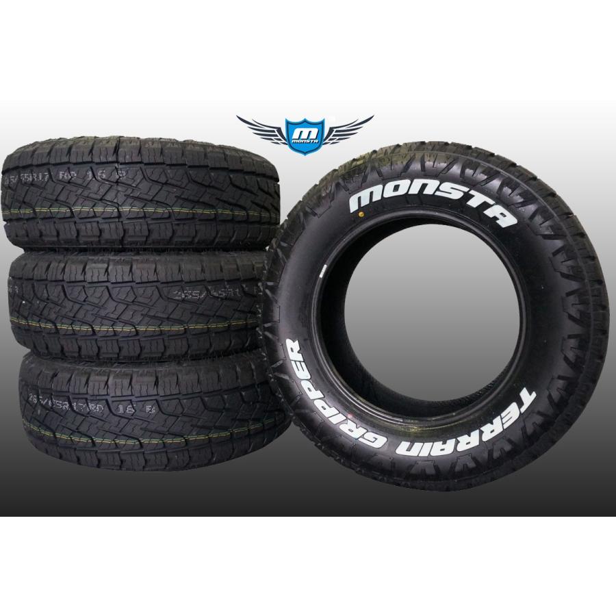 ホイール付きタイヤ4本セット（ミシュラン 265/65R17・MKW 17インチ） トライスターインターナショナル 当社指定輸入タイヤ 265/65R17 & MKW