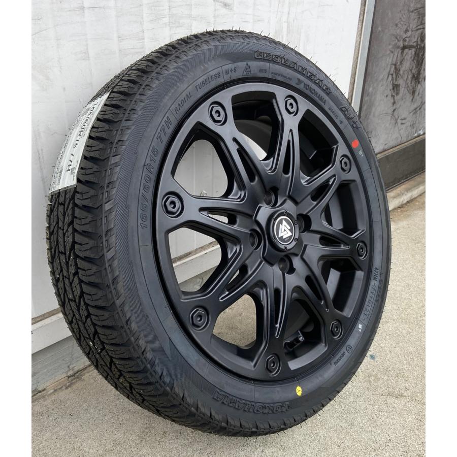 GEOLANDAR ハイゼット 軽トラ タイヤホイール マットブラック 15 GEOLANDAR ハイゼット 軽トラ タイヤホイール マットブラック 15