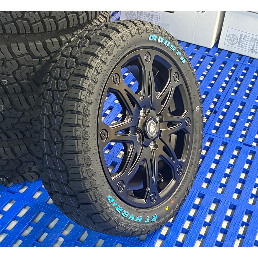 MONSTA TYRES 新品 タイヤホイール 4本 ハイゼットジャンボ