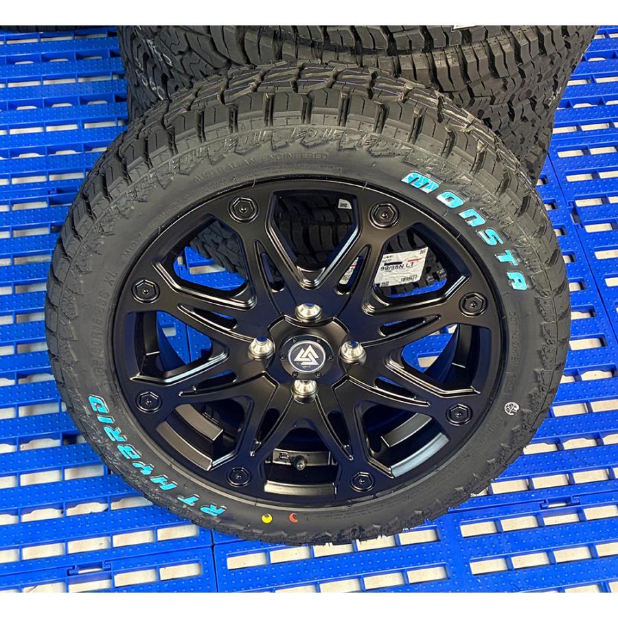 MONSTA TYRES 新品 タイヤホイール 4本 ハイゼットジャンボ