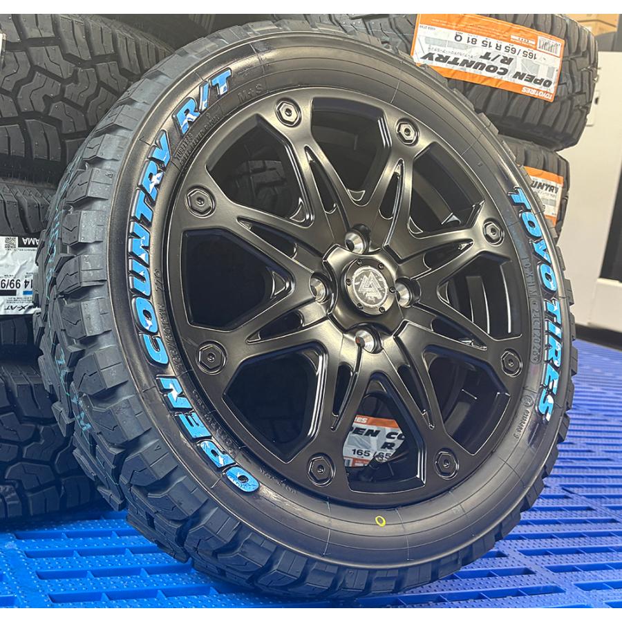 OPEN COUNTRY ハイゼットジャンボ ノーマル車高 タイヤホイール 新品4