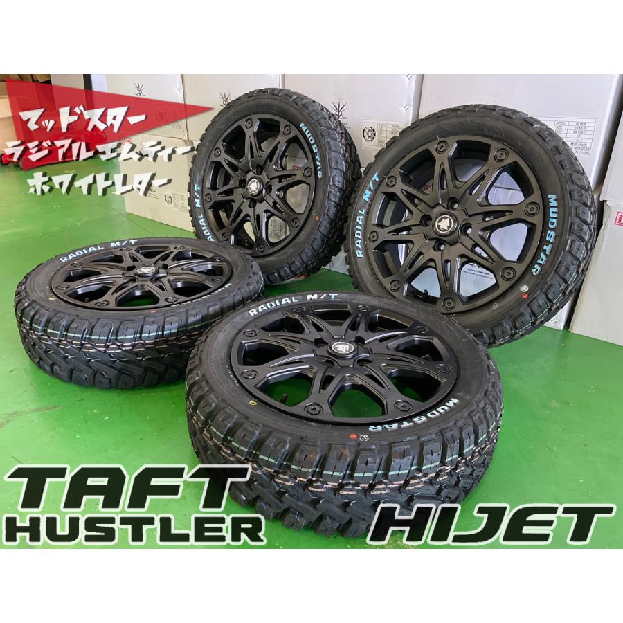 MUDSTAR 軽トラ 軽バン ハイゼットジャンボ タイヤホイール 15インチ