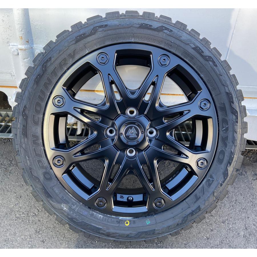 OPEN COUNTRY ハイゼットジャンボ 軽トラ タイヤホイール トーヨー