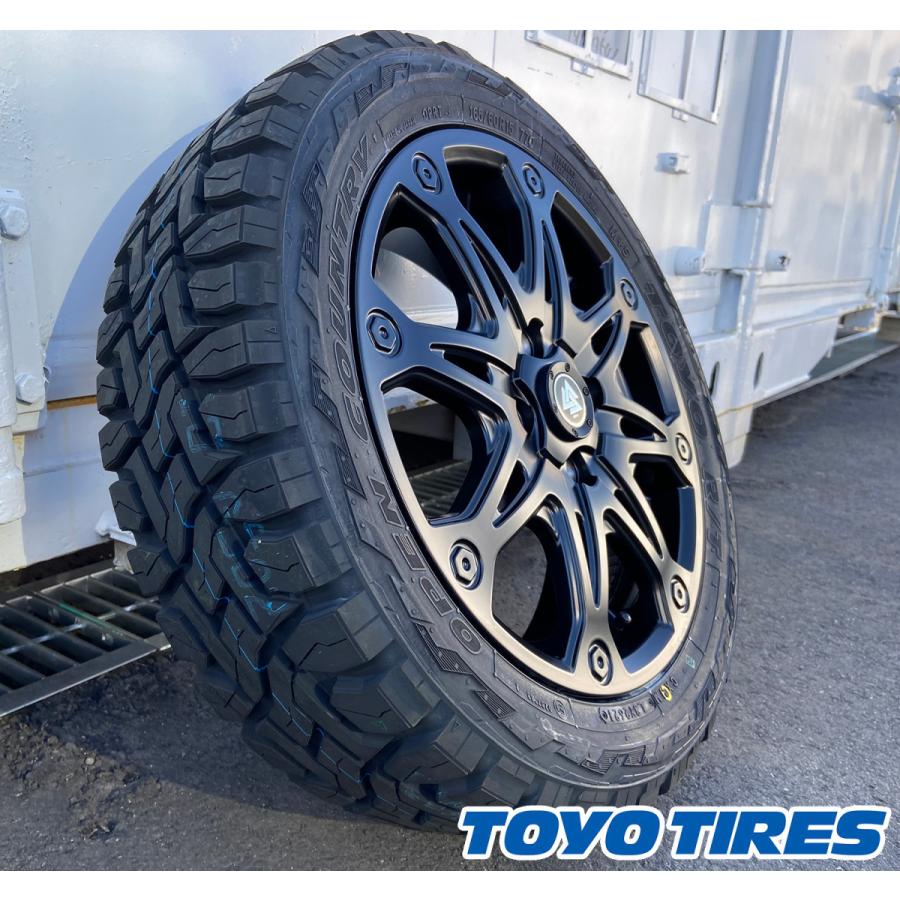 オープンカントリーOpen Country R/T 15インチハイゼット OPEN COUNTRY トーヨー オープンカントリー MUD-X タイヤ