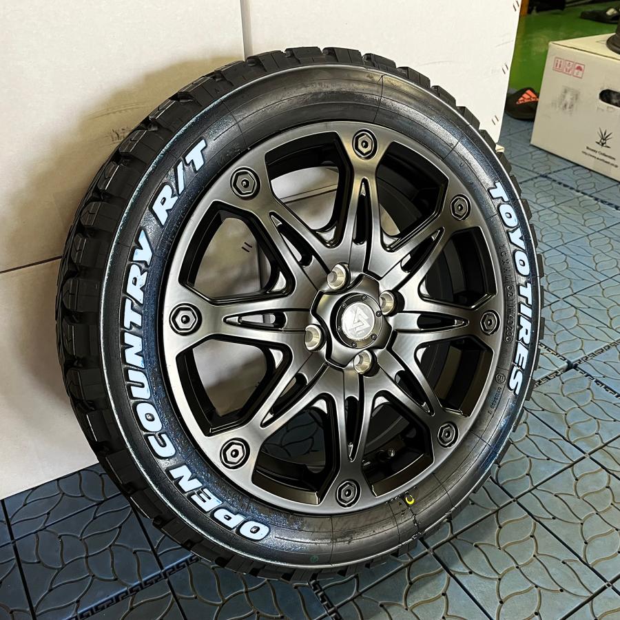 売れ筋商品！軽バン アトレーワゴン タイヤホイール新品4本セット トーヨー オープンカントリーRT 165/60R15 15インチ MUD-X 夏タイヤ ホワイトレター｜wat｜04