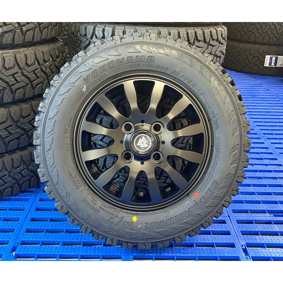 GEOLANDAR 【新品4本セット】ハイゼット ハイゼットジャンボ 軽トラ