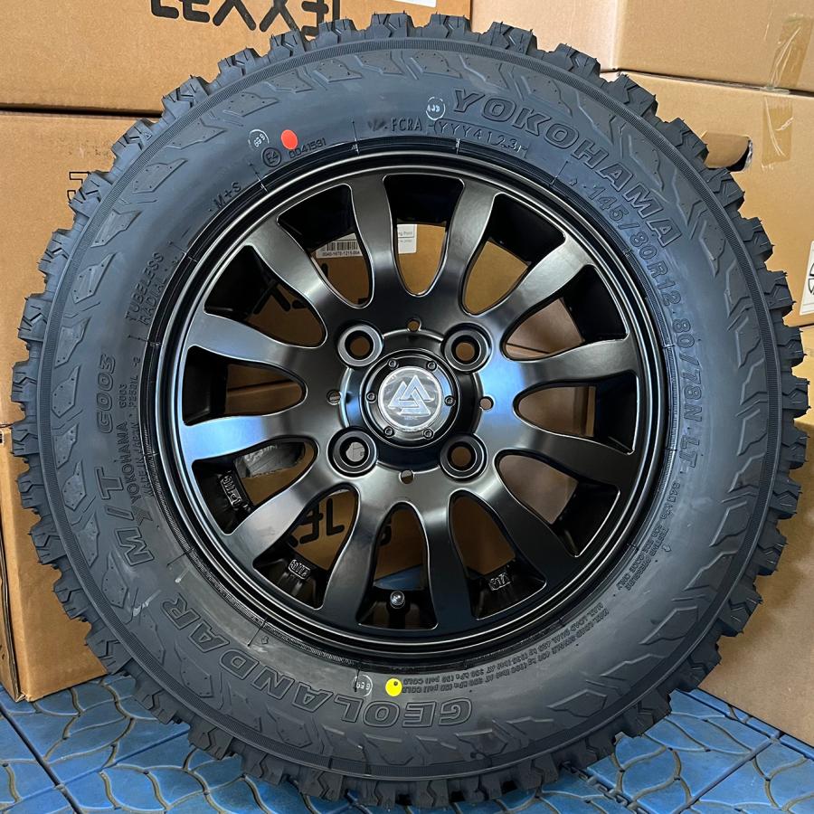 ホンダN-VAN 12インチ タイヤホイルセット GEOLANDAR 車検対応!! ホンダ HONDA N-VAN N VAN NVAN エヌバン 12