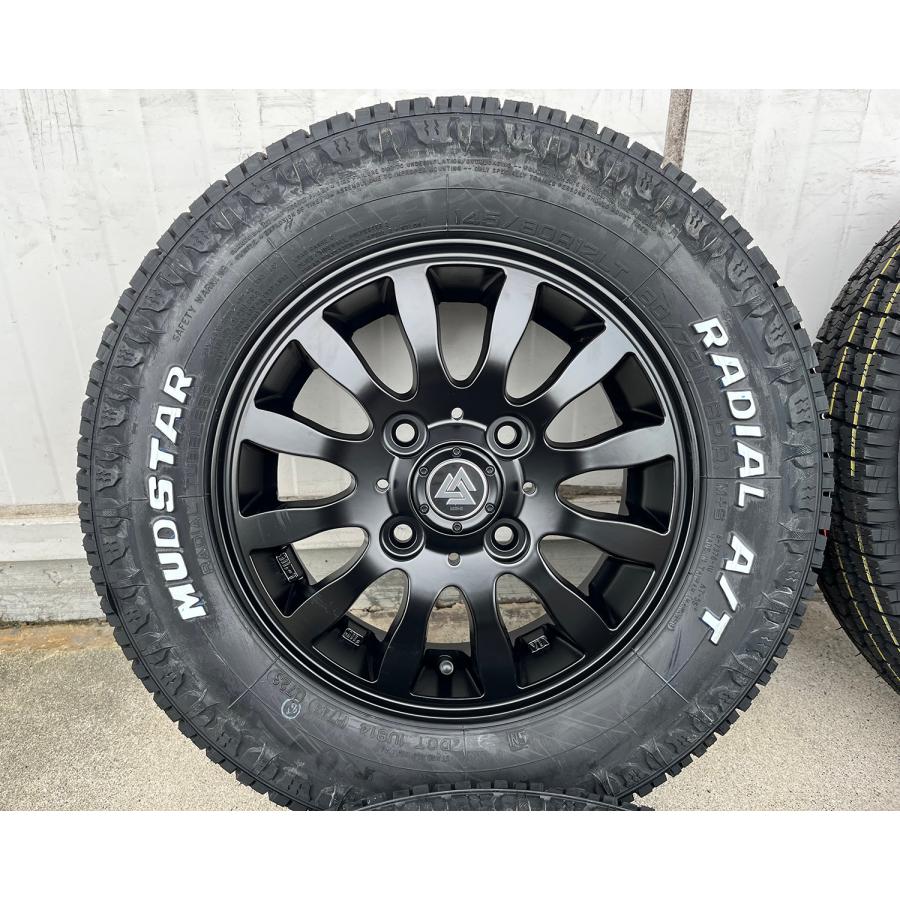 MUDSTAR 145/80R12 80/78N LT ハイゼット アクティ アトレークリッパー